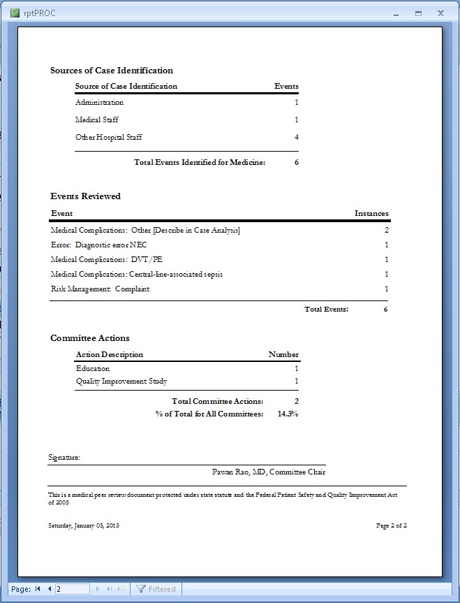 PREP-MS Oversight Committee report page 2